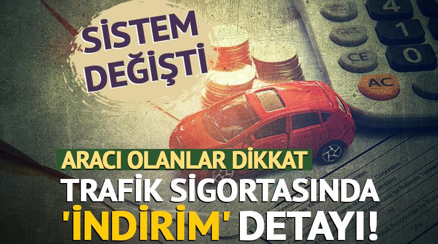 1 Ocak'ta başlayacak, trafik sigortasında 'indirim' detayı!