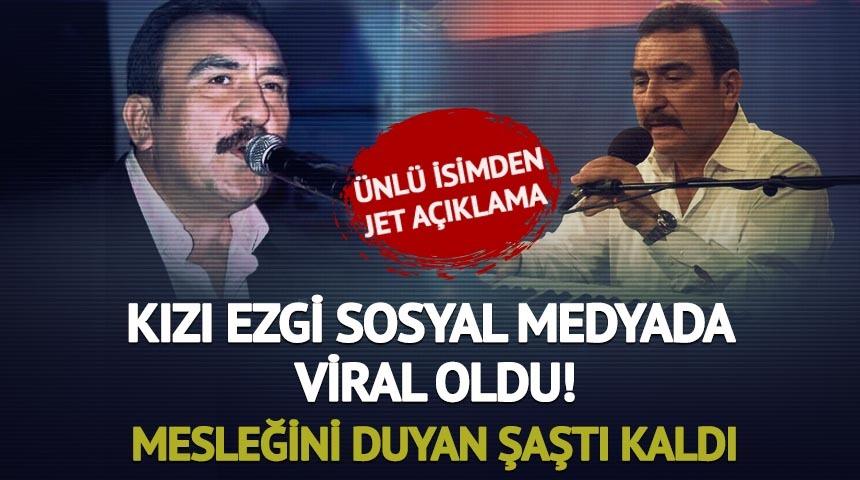 Kızı Ezgi sosyal medyada viral oldu! Mesleğini duyan şaştı kaldı
