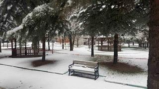 Patnos’ta beklenen kar yağışı başladı