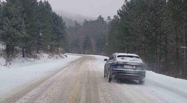 Domani&ccedil;&rsquo;te mevsimin ilk karı etkili oldu 1