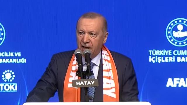 Hatay'da 455 bininci konut teslim edildi! Cumhurbaşkanı Erdoğan: Sözlerimizi tuttuk, alnımız ak başımız dik