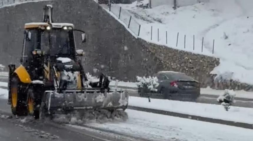 Darende&rsquo;de kar alarmı