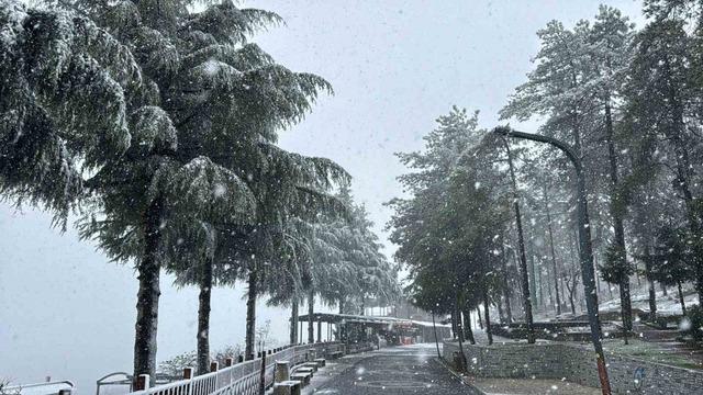 Boztepe beyaz gelinliğini giydi 3