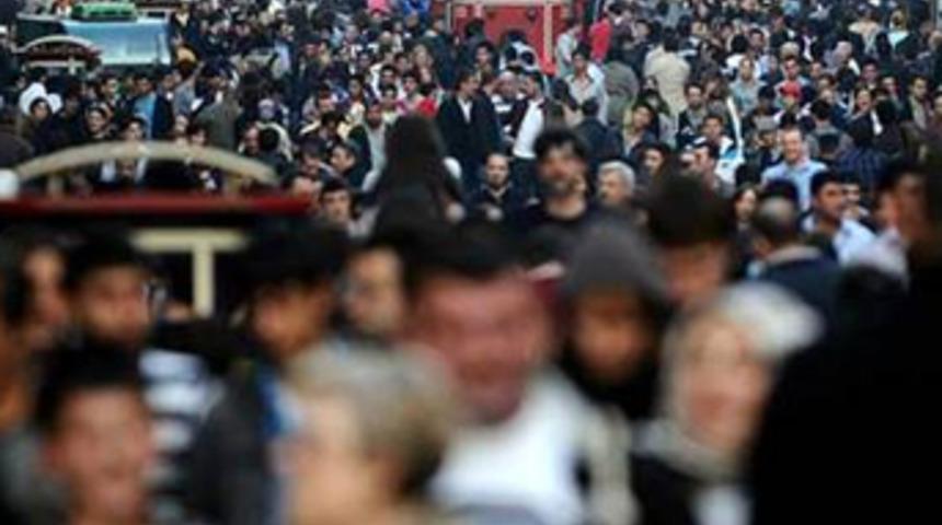 Türkiye'nin nüfusu 76,6 milyon