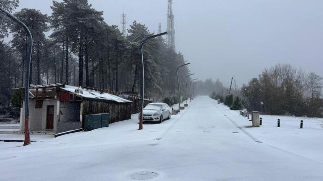 Boztepe beyaz gelinliğini giydi