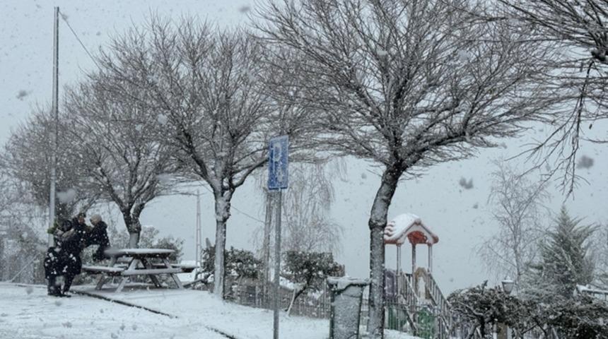 Ordu&rsquo;nun seyir terası Boztepe beyaza b&uuml;r&uuml;nd&uuml;