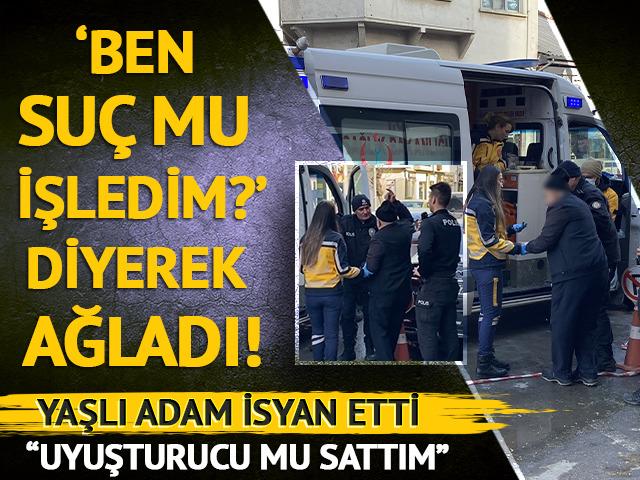 Alkoll&uuml; adam isyan etti: "Ben su&ccedil; mu işledim" 