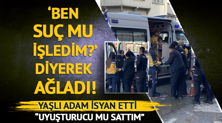 Alkoll&uuml; adam isyan etti: "Ben su&ccedil; mu işledim" 