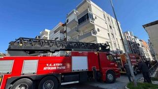 Söke’de evin aspiratöründen çıkan yangın korkuttu