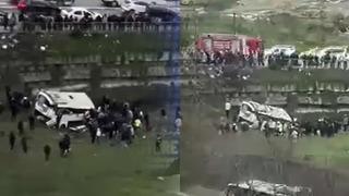 Esenyurt'ta otobüs faciası! Şarampole yuvarlandı, İstanbul Valiliği acı haberi duyurdu