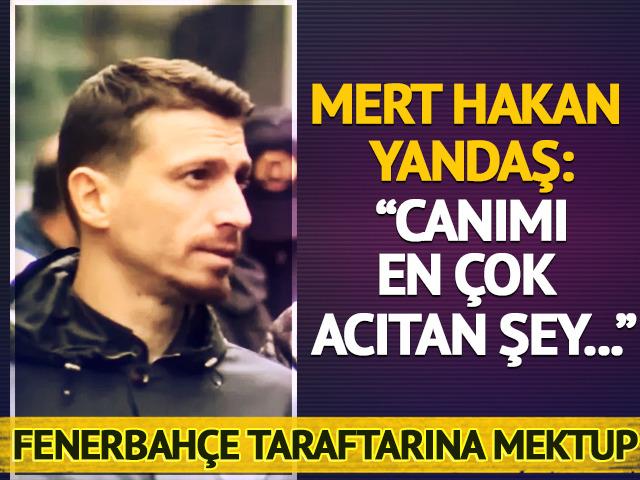 Fenerbah&ccedil;e taraftarına mektup yazdı