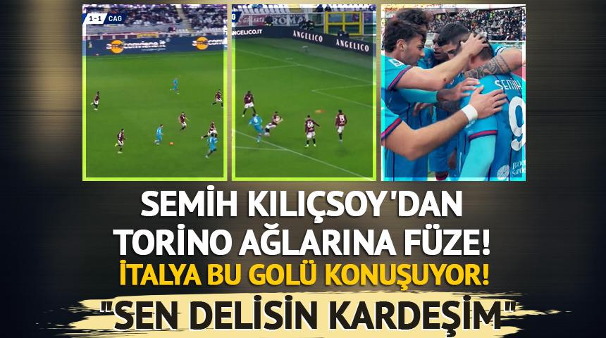 İtalya, Semih Kılı&ccedil;soy'un gol&uuml;n&uuml; konuşuyor: "Sen delisin kardeşim"