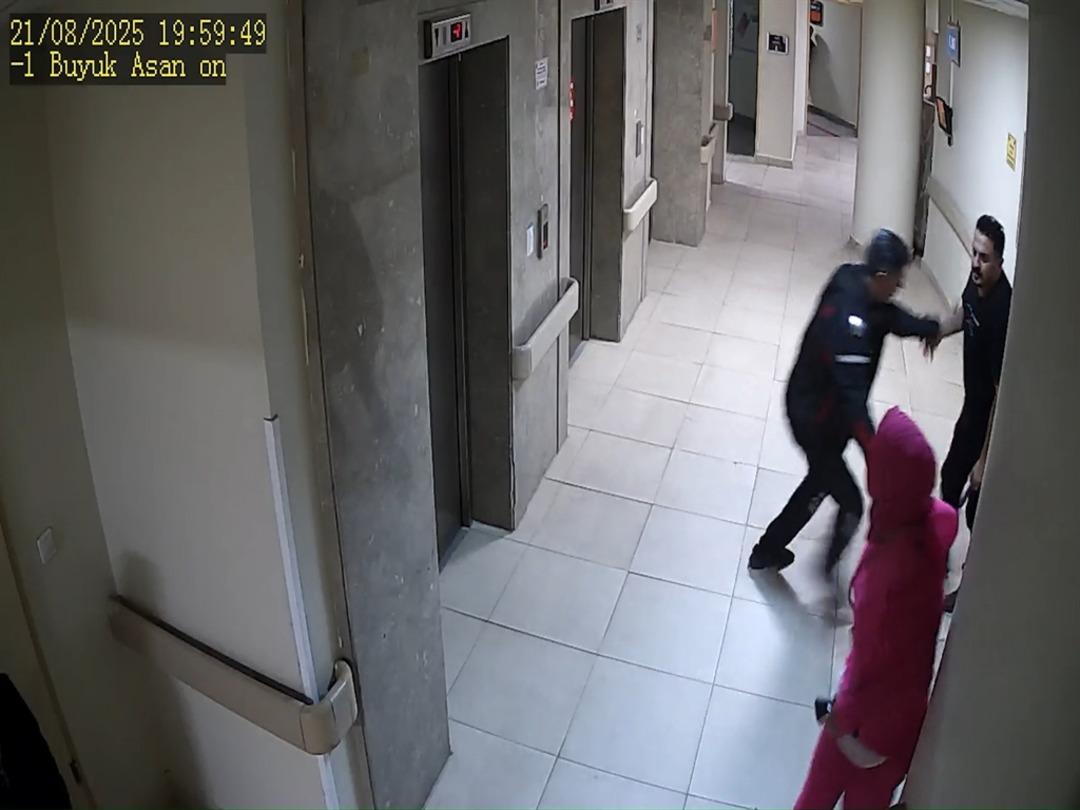 Boşanma aşamasındaki eşini hastanede kovalayıp, karnından vurdu! Dehşet anları kamerada 5