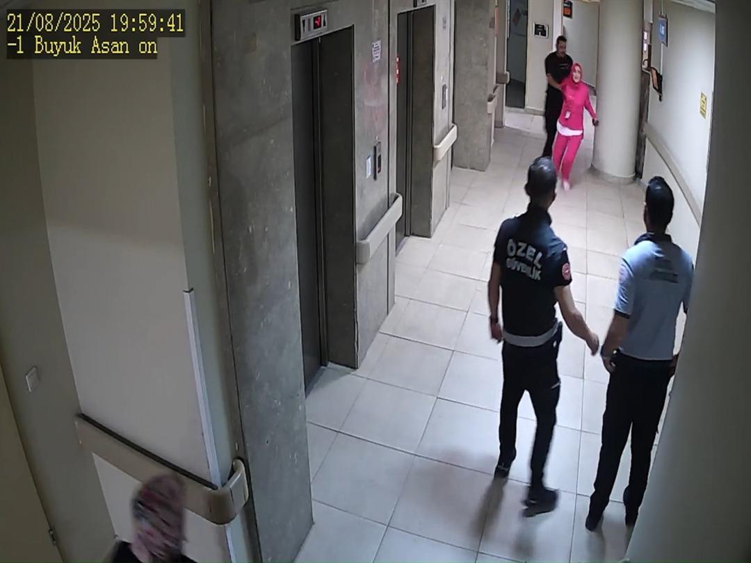 Boşanma aşamasındaki eşini hastanede kovalayıp, karnından vurdu! Dehşet anları kamerada 1