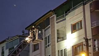 Ankara'da apartmanda yangın! Ekipler sevk edildi