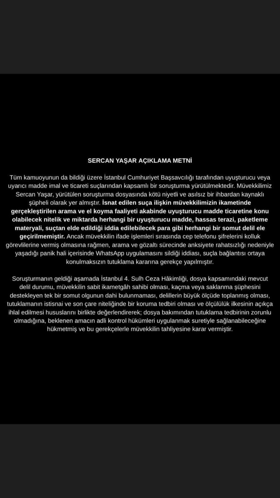 İtiraf&ccedil;ı olduğu iddia edilmişti! Sercan Yaşar ın avukatı a&ccedil;ıkladı: Tahliye nedenini duyurdu 3