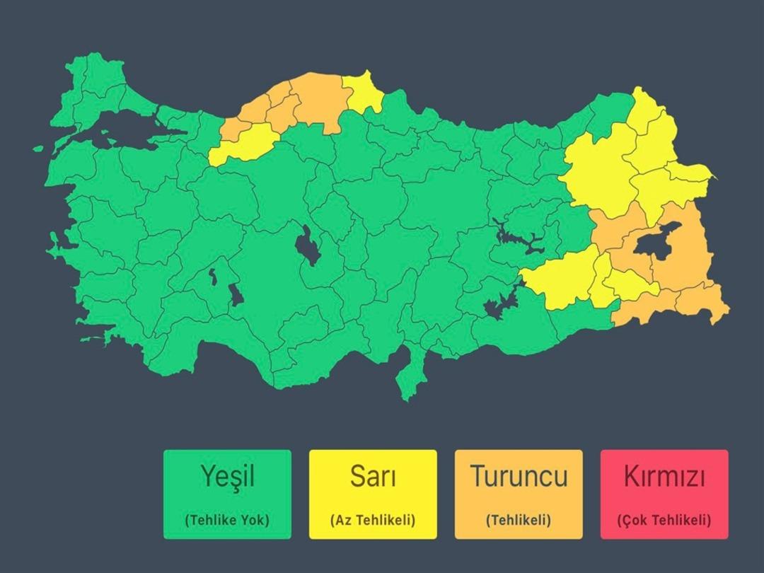 Dikkat! Kuvvetli kar yağışı geliyor: İ&ccedil;işleri Bakanlığı uyardı 2