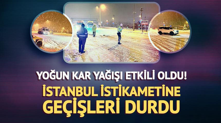 Beyaz esaret! İstanbul istikametine ge&ccedil;işlerine izin verilmiyor