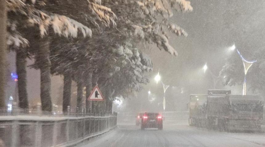 Tatvan'da kar yağışı hayatı olumsuz etkiledi: 40 k&ouml;y ve 32 mezra yolu kapandı