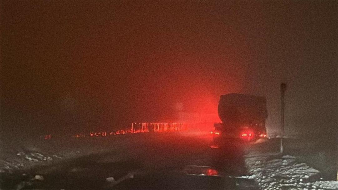 Bolu Dağı ağır tonajlı ara&ccedil;ların ge&ccedil;işine kapatıldı 3