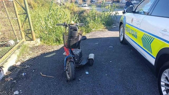 Kaza yapan scooter s&uuml;r&uuml;c&uuml;s&uuml; 2.14 promil alkoll&uuml; &ccedil;ıktı 4
