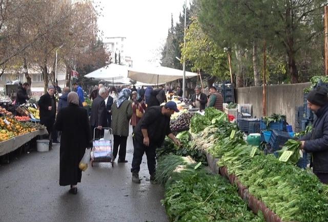Semt pazarlarında kış yoğunluğu 2