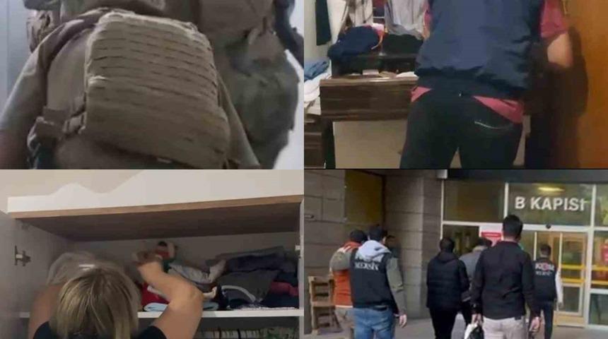 Mersin&rsquo;de hara&ccedil; isteyen su&ccedil; &ouml;rg&uuml;t&uuml;ne operasyon