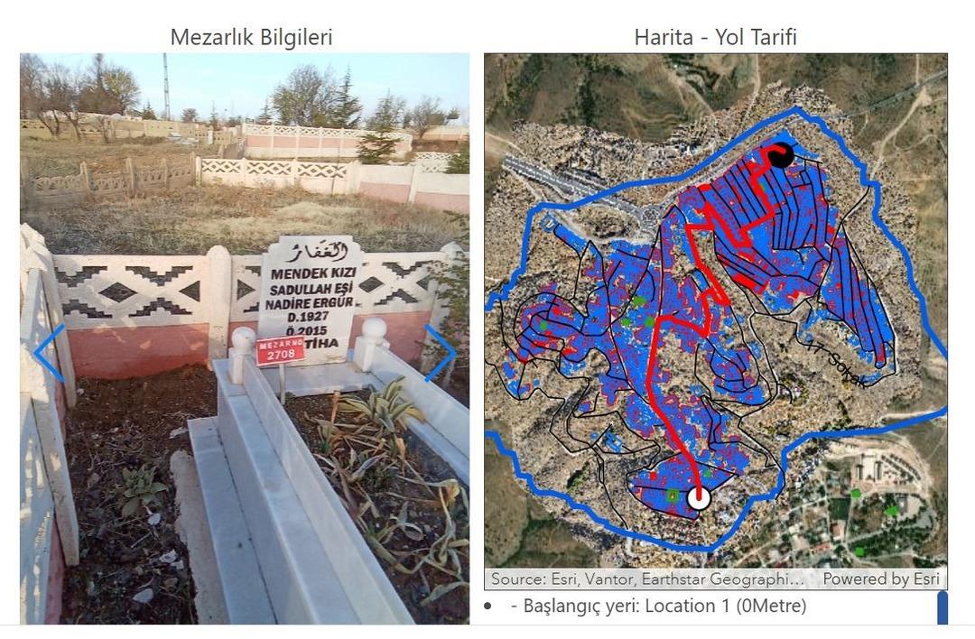 Yaklaşık 50 bin mezar artık sanal ortamda!  Mezarlık Bilgi Sistemi  ile online dua okutulacak 3