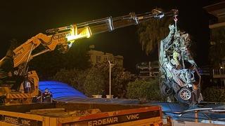 Alanya'da alt geçide düşen otomobilin sürücüsü hayatını kaybetti