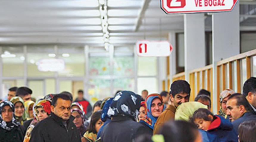 4 milyon prim borçlusu hastaneye gidemiyor