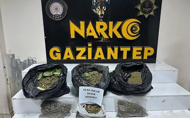 Gaziantep&rsquo;te uyuşturucu operasyonu: 11 ş&uuml;pheli tutuklandı 6