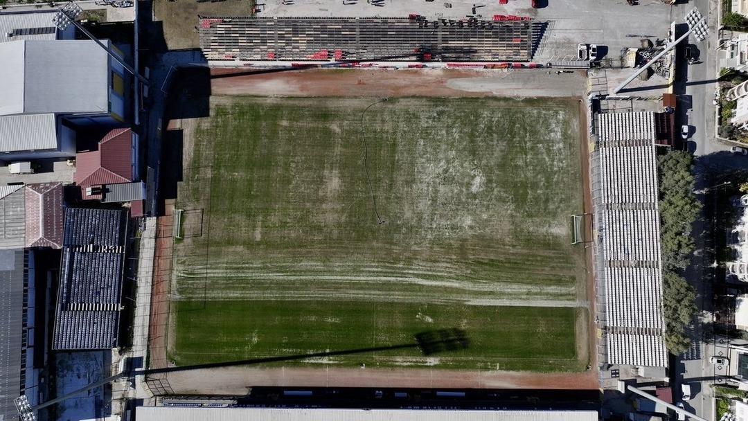 Galatasaray ma&ccedil;ı &ouml;ncesi Fethiye İl&ccedil;e Stadyumu nun son hali şoke etti!  3