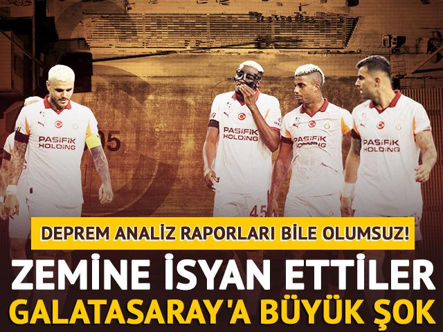 Galatasaray ma&ccedil;ı &ouml;ncesi Fethiye İl&ccedil;e Stadyumu'nun son hali şoke etti! 