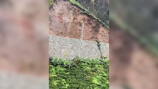 Yer: Rize! Heyelan anı böyle görüntülendi