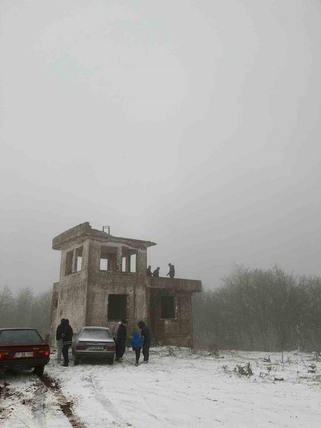 &Ccedil;anakkale&rsquo;de mevsimin ilk karı yağdı 2
