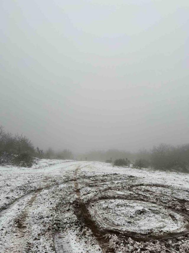 &Ccedil;anakkale&rsquo;de mevsimin ilk karı yağdı 1