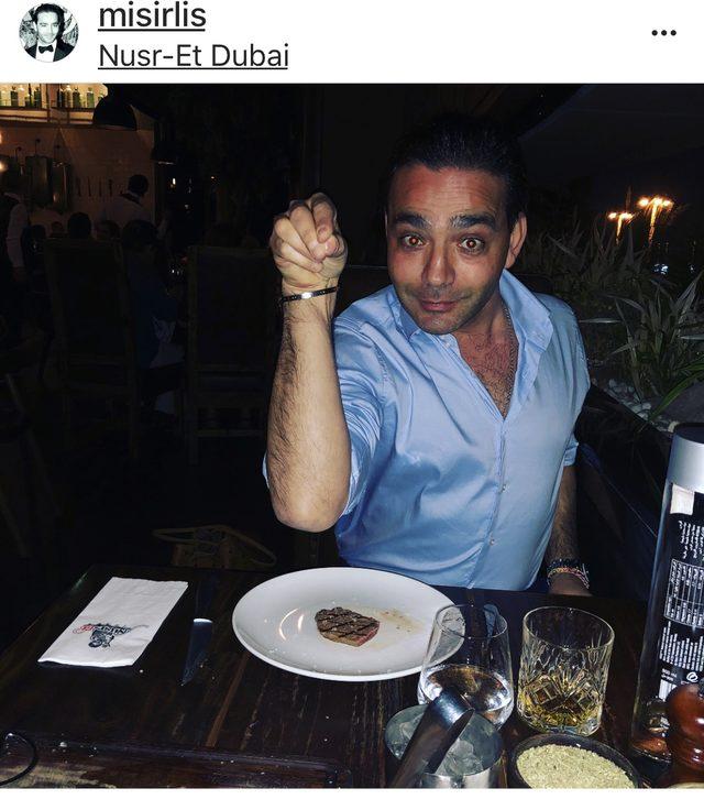 Rum Lider Anastasiadis’in kızıyla damadından Nusret Gökçe li tuzlama paylaşımı 1