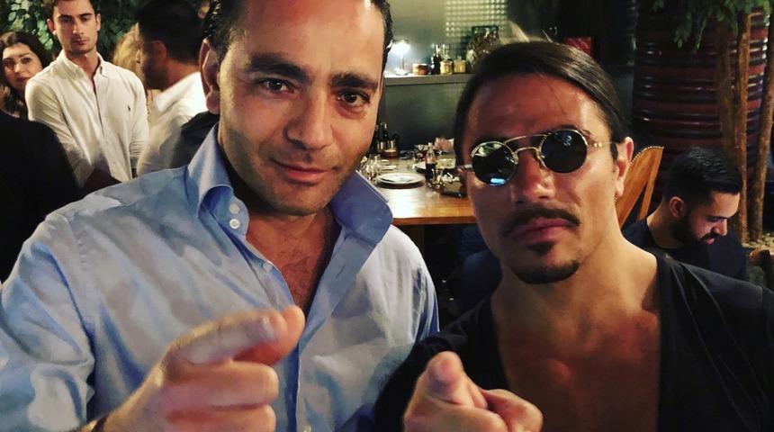 Rum Lider Anastasiadis&rsquo;in kızıyla damadından Nusret G&ouml;k&ccedil;e'li 'tuzlama' paylaşımı