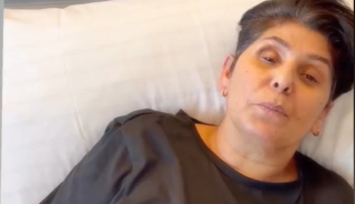 L&ouml;semi teşhisi konulmuştu! Cansever hastane odasından sevenlerine seslendi