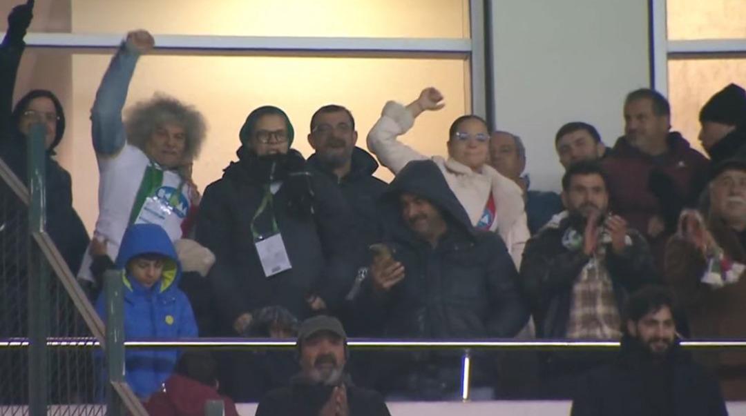 Amedspor da Moreno attı! Kolombiya efsanesi kayınpederi Carlos Valderrama tribünde coştu 2