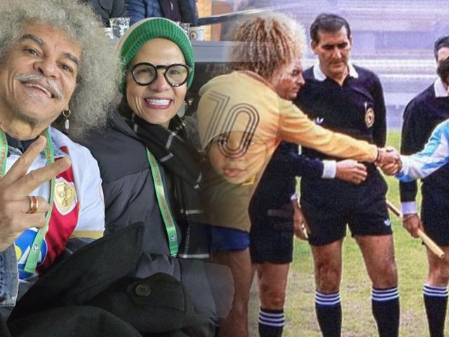 Moreno attı! Kolombiya efsanesi kayınpederi Valderrama coştu