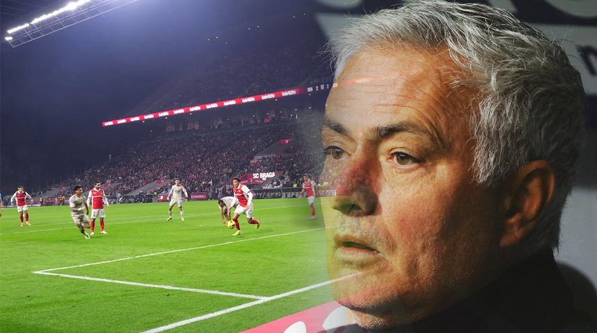 VAR'ın tartışmalı kararları Mourinho'yu &ccedil;ileden &ccedil;ıkardı! 2-2'lik Braga ma&ccedil;ı sonrası &ldquo;Bana deli diyecekler&rdquo; 