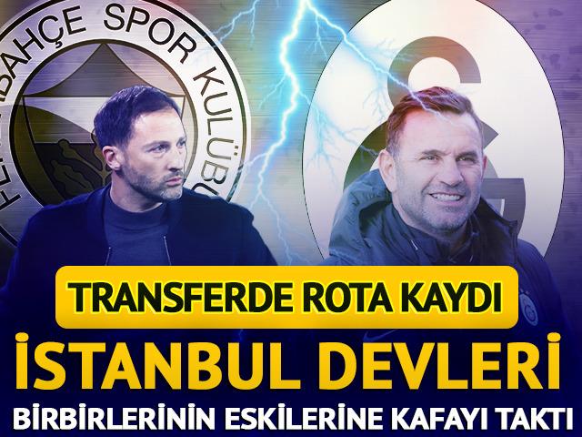Fenerbah&ccedil;e ve Galatasaray birbirlerinin eskilerine kafayı taktı! Karşı hamle gecikmedi