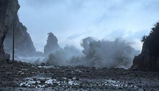 Yer: Bartın! Dalga boyu 8 metreyi buldu