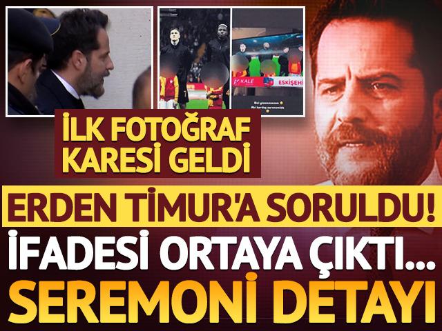 Erden Timur adliyeye sevk edildi! Savcılık ifadesi ortaya &ccedil;ıktı