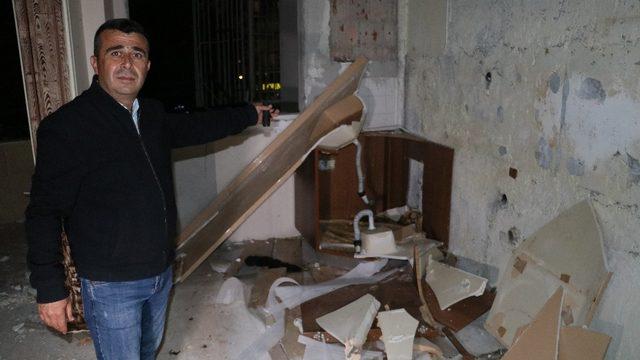 Müteahhitle anlaşamayan apartman sakinleri karot raporuyla karanlığa mahkum oldu