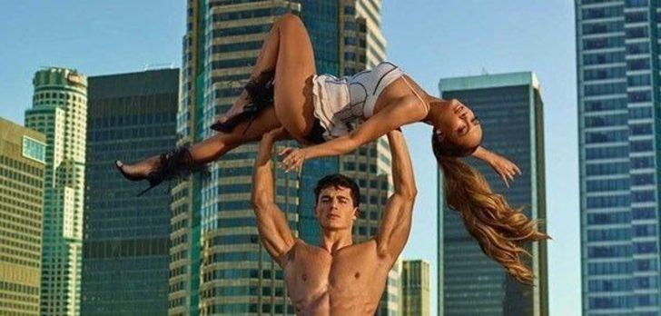 Güzel şarkıcı yine çok iddialı! Bu kez metrelerce yüksekte G5