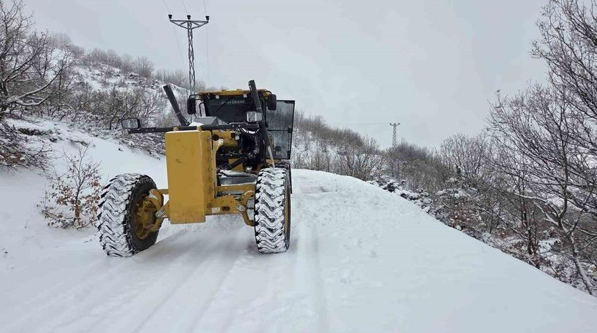 Elazığ&rsquo;da 96 k&ouml;y yolu ulaşıma a&ccedil;ıldı
