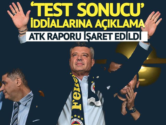Son dakika | Sadettin Saran'ın uyuşturucu testi sonu&ccedil;ları iddiasına a&ccedil;ıklama! ATK raporu işaret edildi