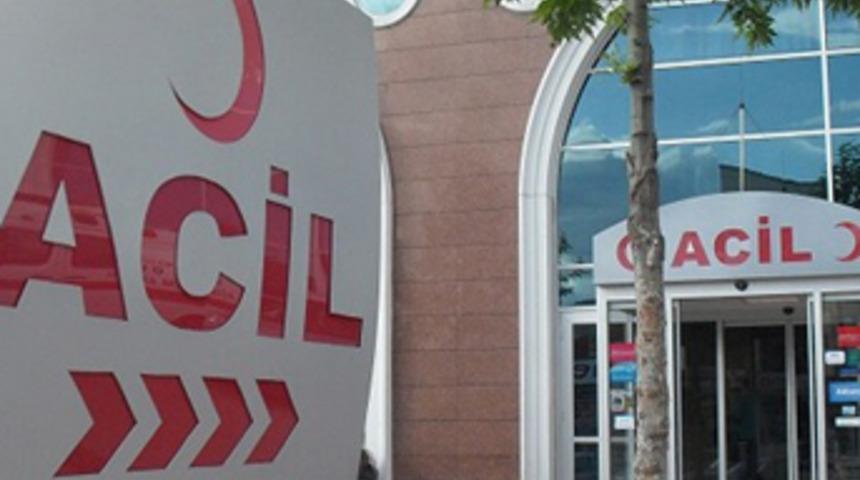 Acil serviste 'yeşil'e düşen yandı!